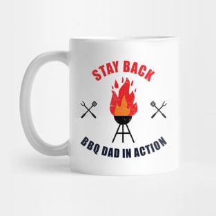 BBQ Dad In Action | Gift for Father Mug